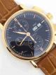 Swiss Copy IWC Schaffhausen Watch Yellow Gold Brown Leather  (4)_th.jpg